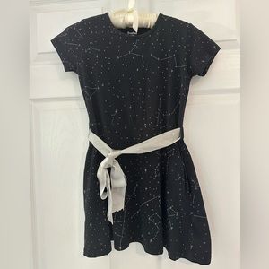 Svaha girls constellation twirl dress M
